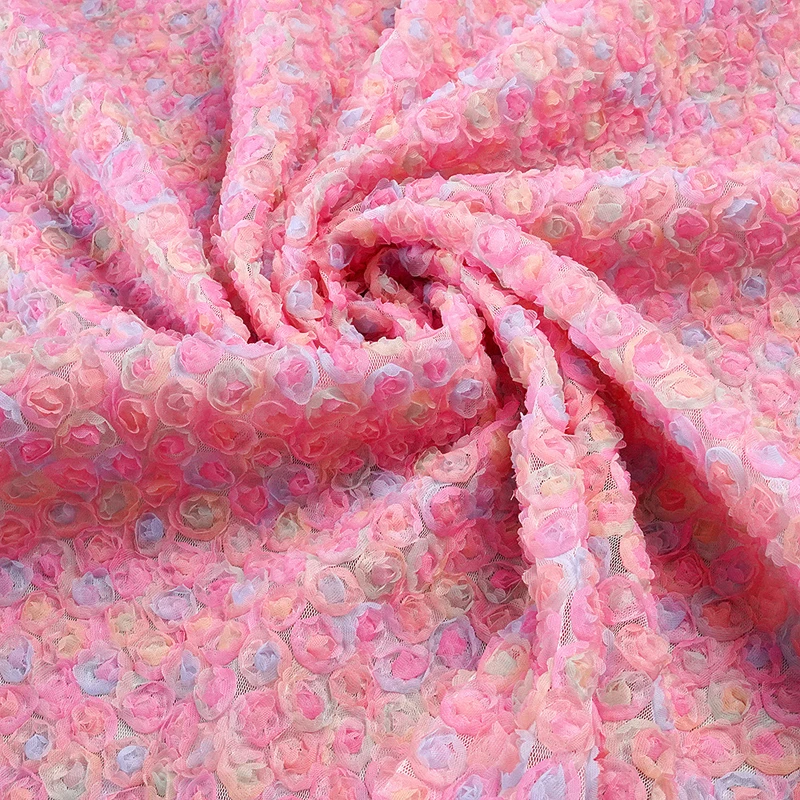 ริบบิ้นผ้าปักลายดอกไม้ 3 มิติ  - Embroidery Rose บทวิจารณ์และราคา