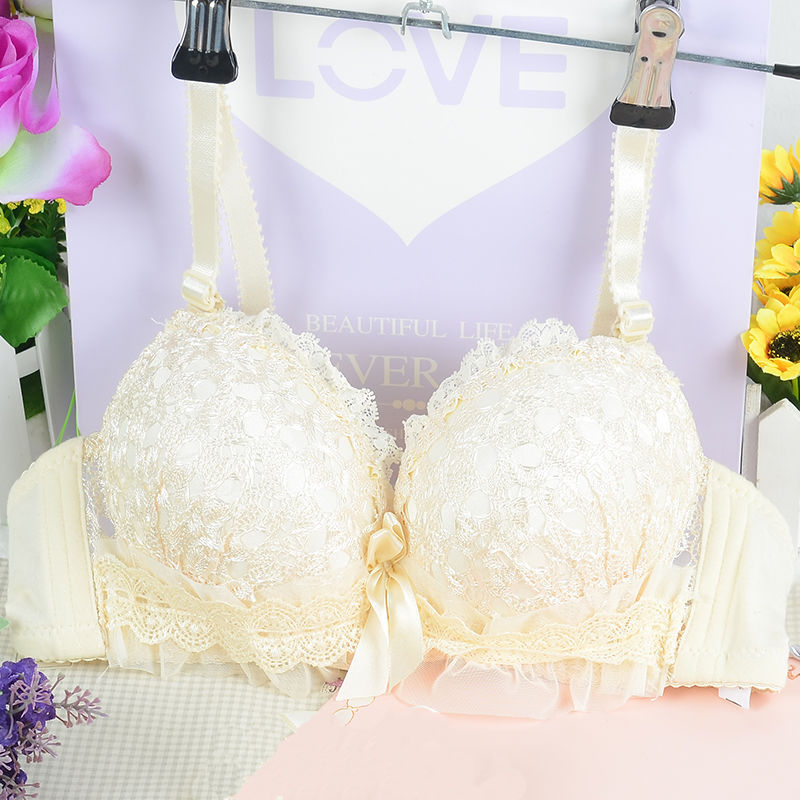 ใหม่เซ็กซี่ Bra ไร้สายสตรี Pus - Embroidery Underwear บทวิจารณ์และราคา